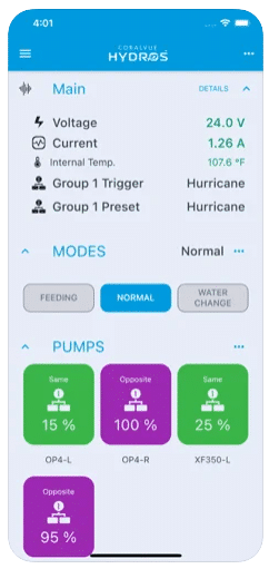 Hydros Control App