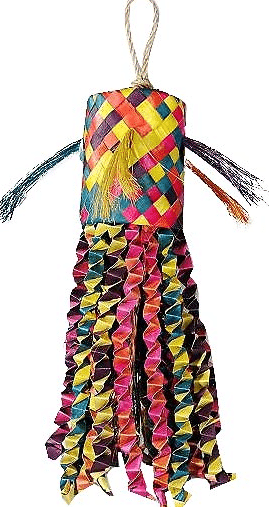 Planet Pleasures Octopus Pinata Bird Toy