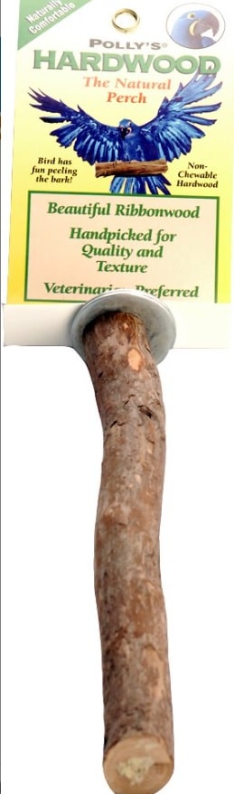 Polly's Hardwood Bird Perch