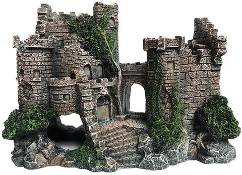SLOCME Aquarium Ornaments Resin Castle Decorations