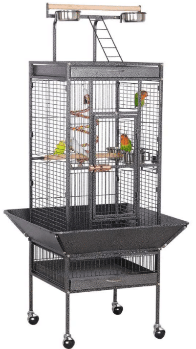 Yaneetech Wrought Iron Bird Cage