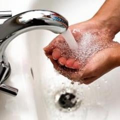 Reef Tank Hand Washing